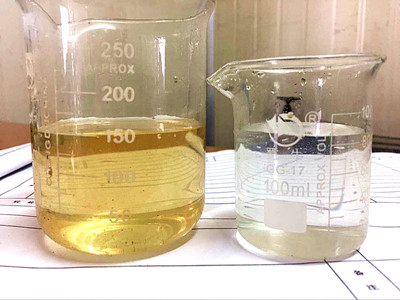 我司顺利完成高含磷废水治理项目的调试与验收